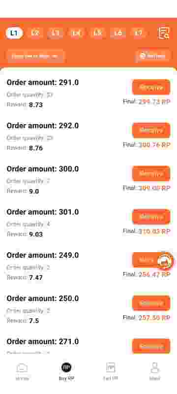 Coinus transaction screen preview